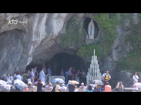 Chapelet du 25 juin 2025 à Lourdes