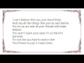 Bodyjar - 2 Many Times Lyrics