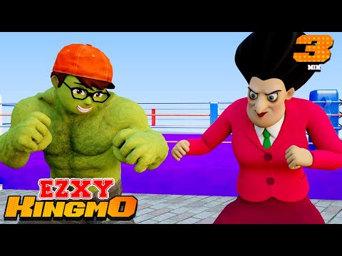 Scary Teacher 3D - NickHulk  vs Siren Head MissT Boxing Ice Scream Coffin Dance Compilation
