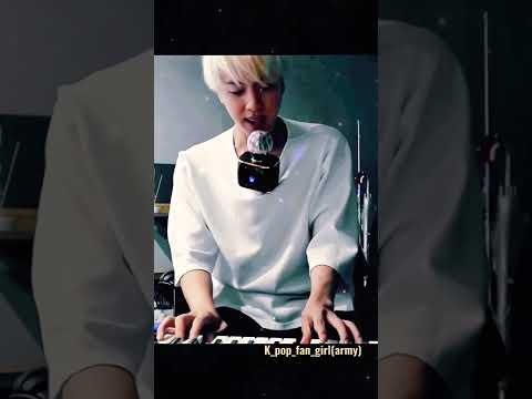 Jin practicing his solo song Epiphany ☺️☺️ #shorts  #jin