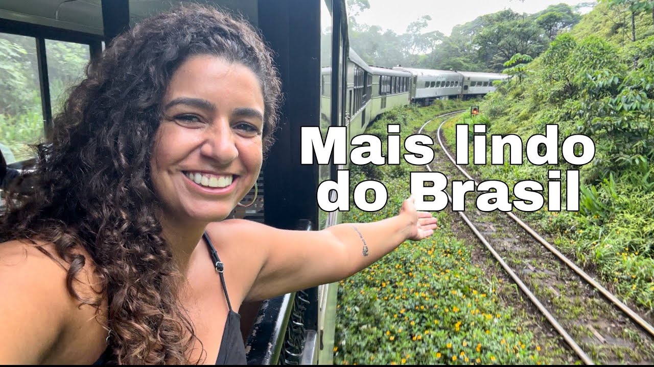 PASSEIO DE TREM MAIS LINDO E A CAPITAL MAIS LIMPA DO BRASIL