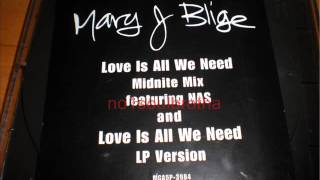 Mary J. Blige &quot;Love Is All We Need&quot; (Midnite Mix)