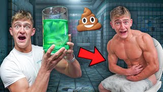 Pear Juice Challenge Before The Gym...