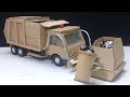 How To Make RC Garbage Truck Amazing From Cardboard DIY