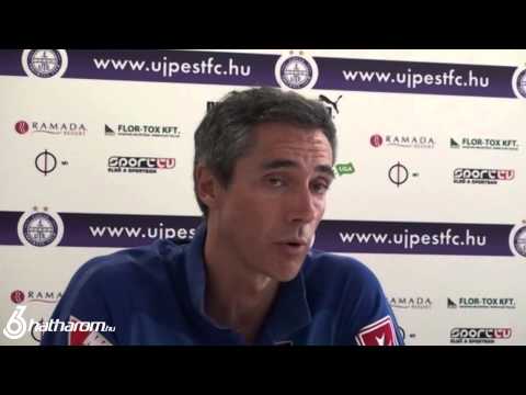 Paulo Sousa véleménye az Újpest-Videoton NB I-es mérkőzésről