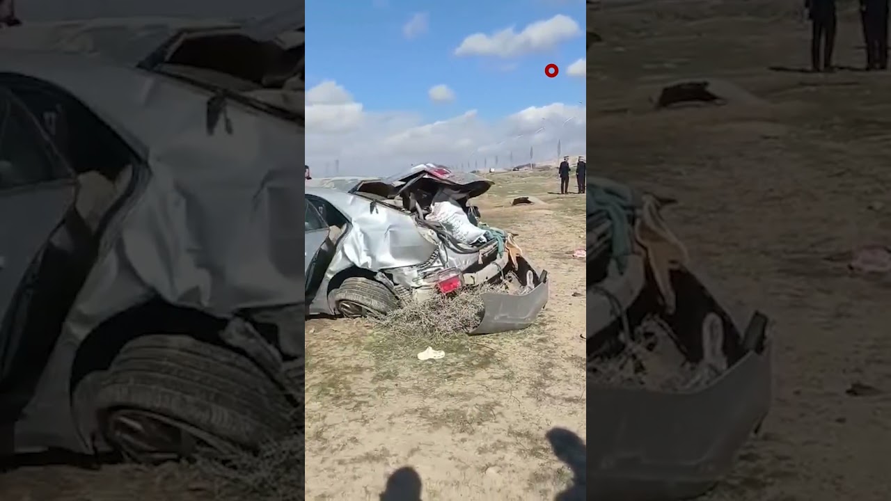 فيديو | مصرع رجل وإصابة عائلته بجروج جراء حادث سير في قضاء بيجي بمحافظة صلاح الدين