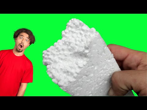 Recycle STYROFROTH and make GLUE (easy DIY)