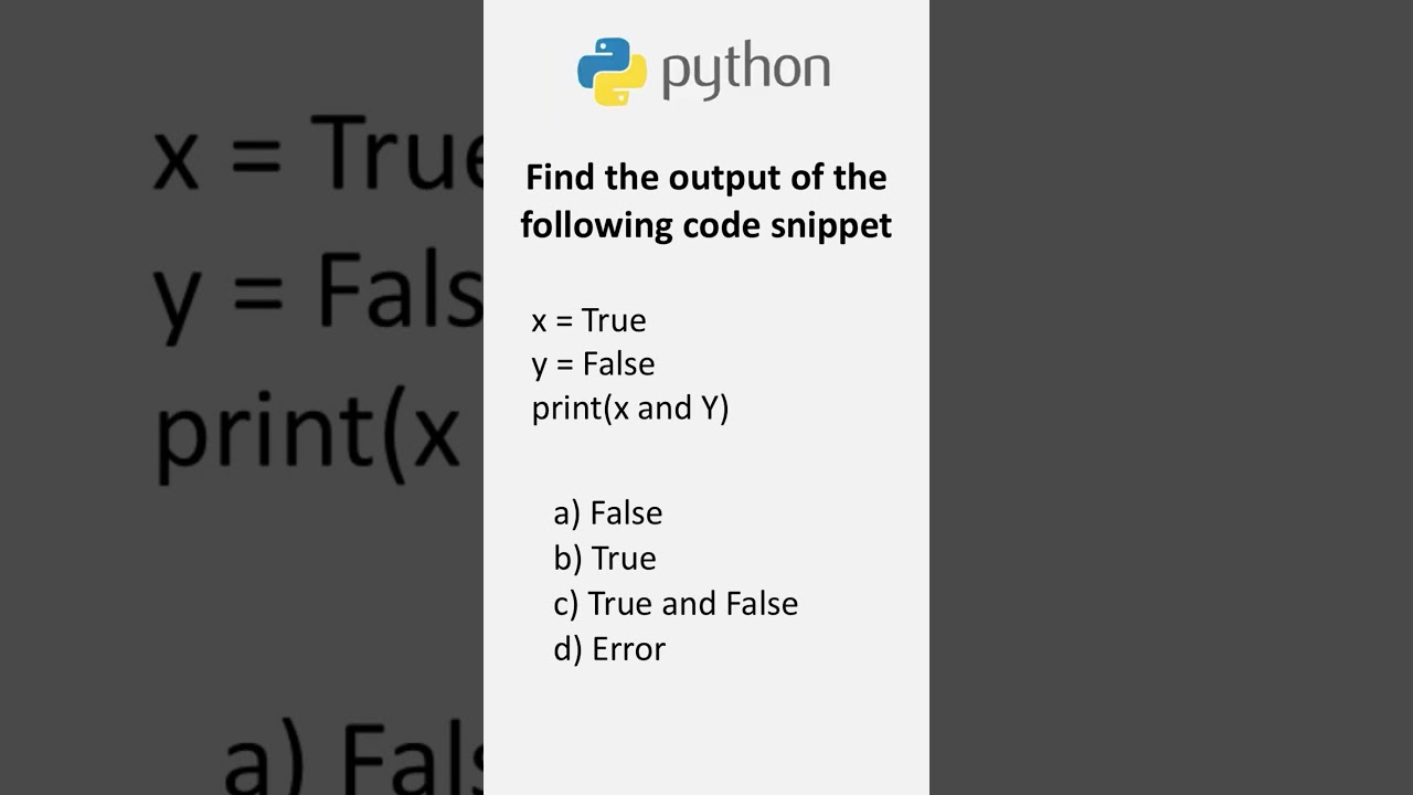 Python Quiz Challenge #codewithtj