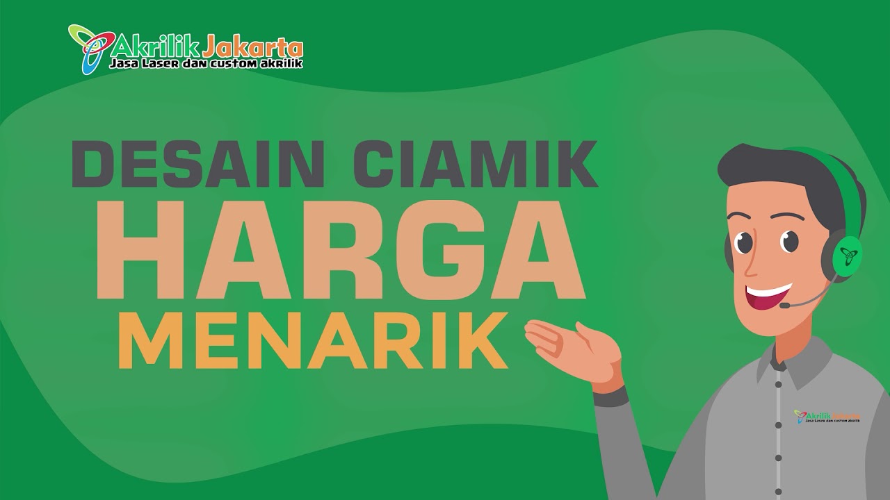 Inilah tempat produksi Akrilik Jakarta....