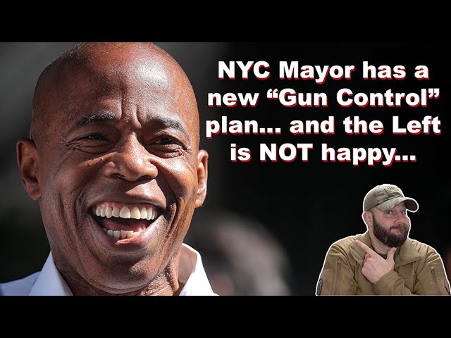 NYC Mayor has a new plan for gun control in NYC… and the left is NOT happy about it…