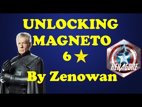 Gameplay : Unlocking Magneto 6 Stars - Marvel Strike Force FR