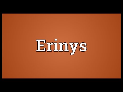Erinys Meaning
