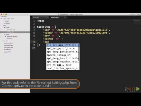 Building Real time Communication Applications Using Twilio Tutorial Sending Data | packtpub com