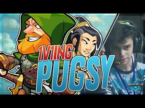Brawlhalla Pro Ranked 1s FIGHTING PUGSY