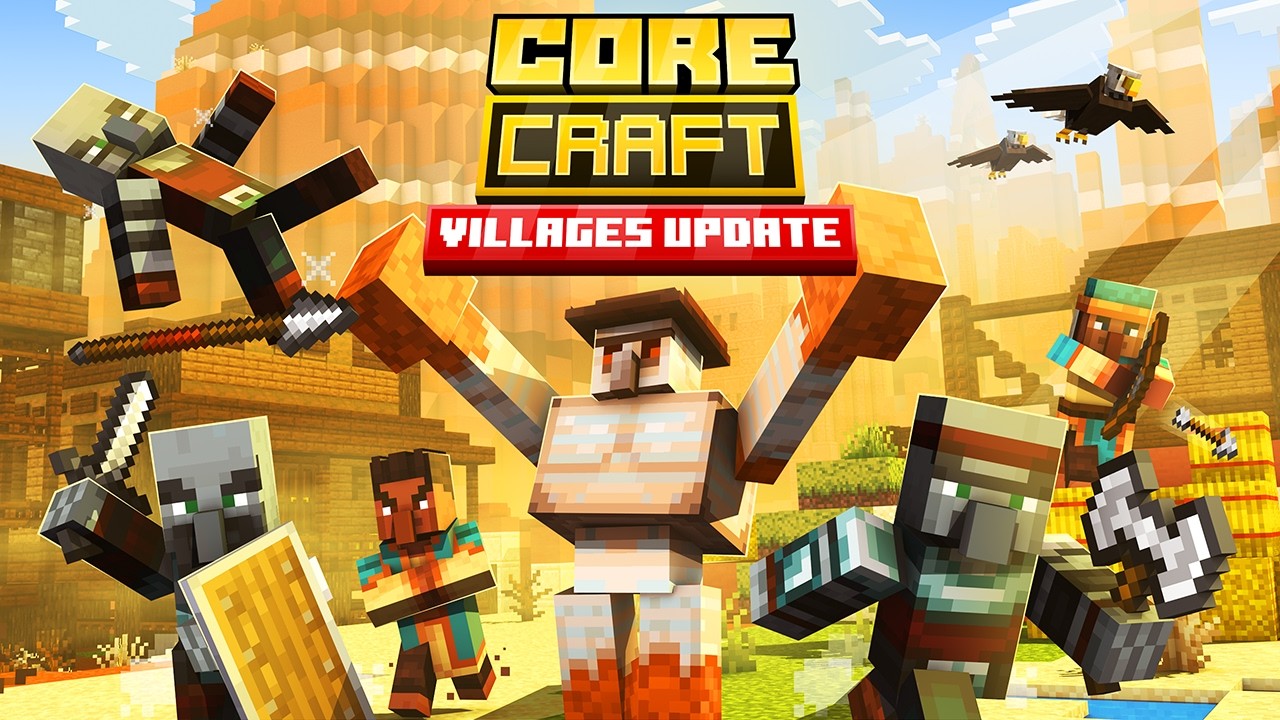 This FREE Bedrock Addon Just Made Villages 10x BETTER (Core Craft 1.1)