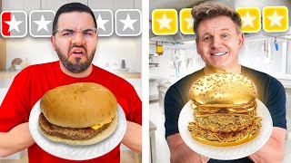 $10 vs $1000 Burger ft GORDON RAMSAY