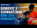 Novak Djokovic v Diego Schwartzman EPIC: Rome 2019 Highlights