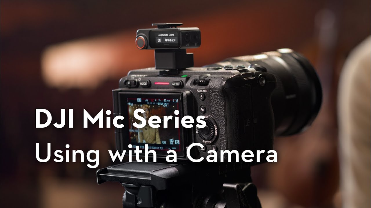 DJI Mic 3 | Using with a Camera