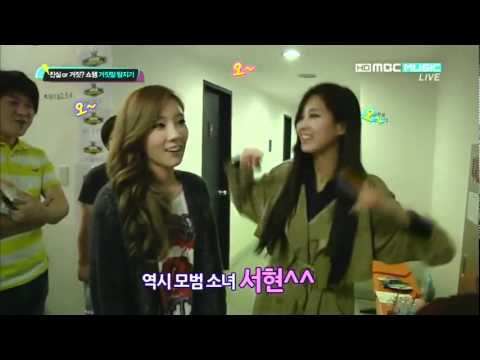 [PL SUBS][120605] SNSD's TaeTiSeo - Cut on MBC Show Champion Lie Detector.