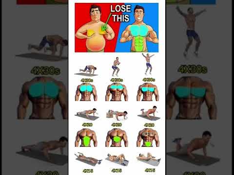 3 Exercise for upper body workout - 3 Exercise for chest workout - 3 Exercise for abs workout