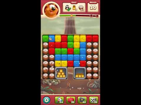 Toon Blast Level 2778 - NO BOOSTERS 🐻🐺🐱 | SKILLGAMING ✔️