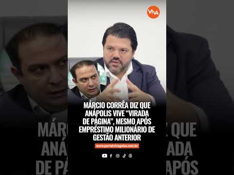 Márcio Corrêa diz que Anápolis vive “virada de página” durante anúncio de pacote de obras