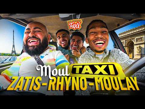 MOUL TAXI À PARIS AVEC MOULAY, ZATIS ET RHYNO ( ÉPISODE 4 ) 🚕🇲🇦