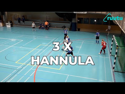 Netta Hannula hattutemppu MuSaFutsal 09042022