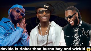 Davido Become Richest Afrobeat Artist as he Beat Wizkid and Burna Boy Break Biggest Forbes Net worth