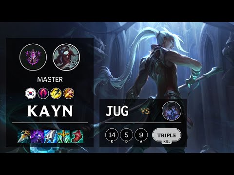 Kayn Jungle vs Sylas - KR Master Patch 11.3