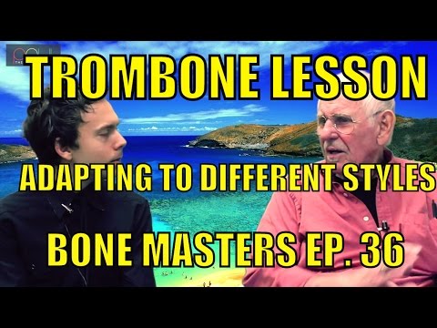 Trombone Lessons: Adapting - Bone Masters: Ep 36 - Jack Redmond - The Vintage Hollywood Era