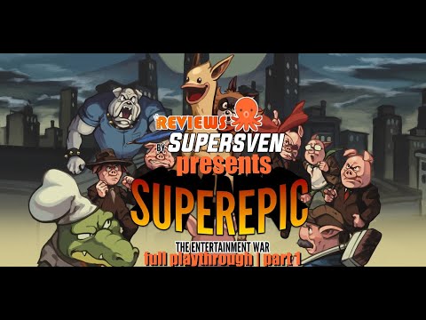 Super Epic the entertainment war | Full Playthrough | Part 1
