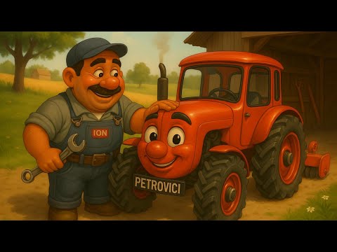 Tractorașul Petrovici 🚜 - Cântec Educativ pentru Copii | Aventuri pe Câmp