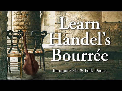 Learn Handel's Bourrée on Mandolin