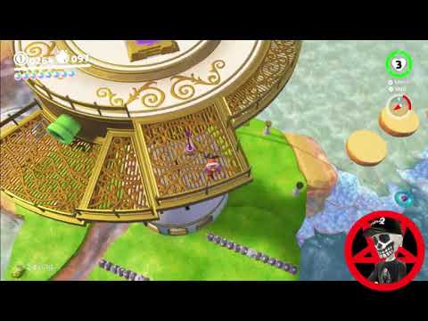 Super Mario Odyssey Guide Seaside Kingdom Power Moon # 62