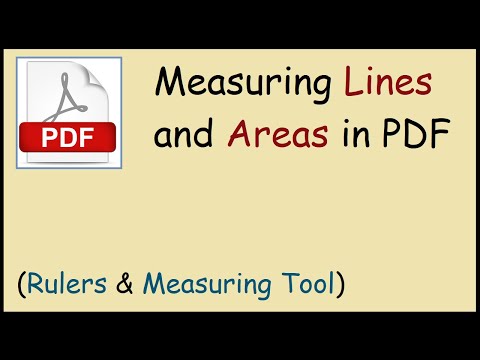 How to Measure Lines and Areas in a PDF File