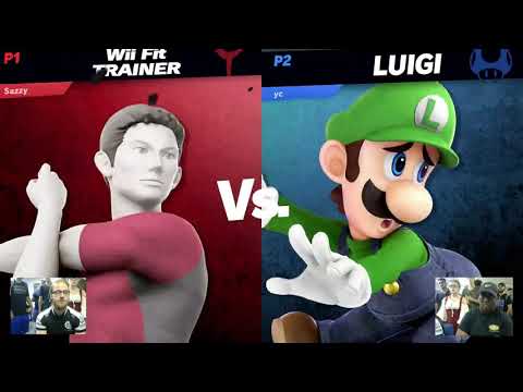 Sazmotaz (Wii Fit Trainer) vs Ebag (Luigi) - UBS10 Singles