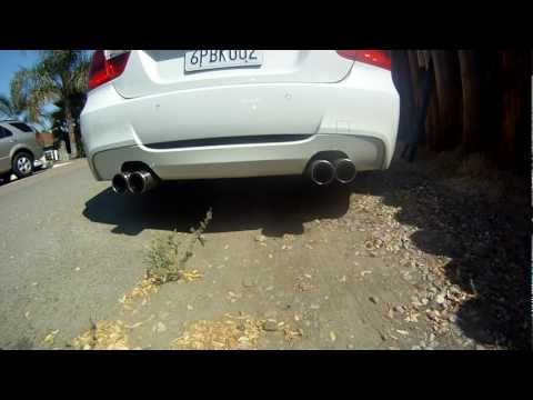 BMW 335i n54 w/Remus Race axle-back exhaust.