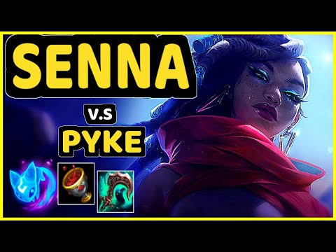 CéOS (SENNA) vs PYKE - BOTTOM SUPPORT GAMEPLAY - BR Ranked GRANDMASTER