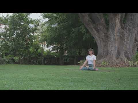 woman doing a lotus yoga pose 64 No Copyright background YouTube Royalty free stock footage