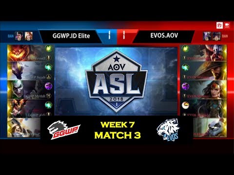 ASL 2018 Season 1 Week 7 - GGWP.ID VS EVOS.AOV (Match 3)