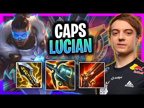 CAPS BRINGS BACK LUCIAN MID! | G2 Caps Plays Lucian Mid vs Syndra!  Season 2024