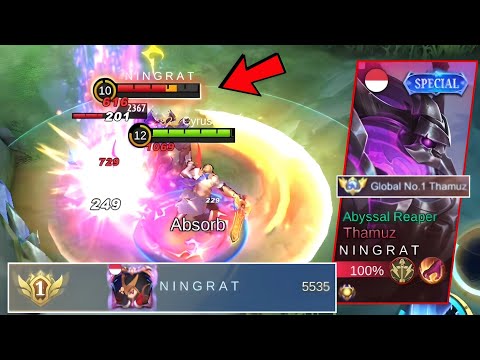 CARA LAWAN TOP 1 GLOBAL THAMUZ PAKAI ALUCARD! | TOP GLOBAL ALUCARD - MLBB