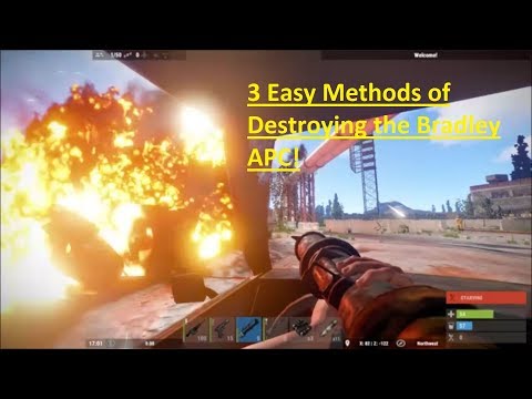 3 Easy Ways To Destroy The Bradley APC in Rust