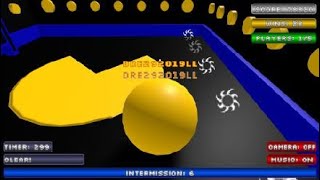 Playing a pacman roblox game