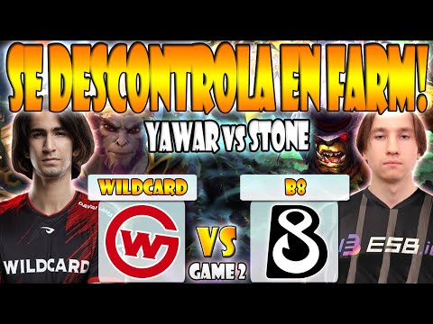 B8 VS WILDCARD GAMING BO3[GAME 2] ALONE, YAWAR VS DENDI - DPC NA 2023 TOUR 2: DIVISION 1 - DOTA 2