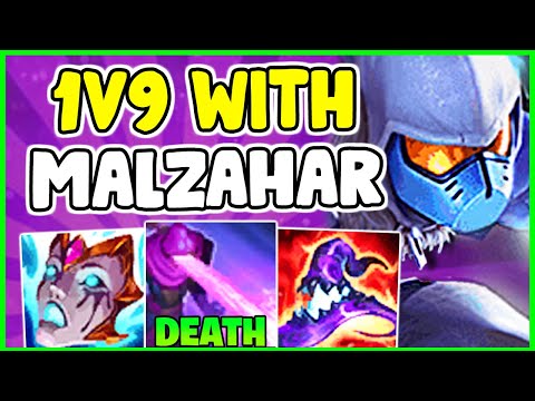 HOW TO EASILY WIN ON MALZAHAR MID & CARRY IN SEASON 11 | Malzahar Guide S11 - League Of Legends