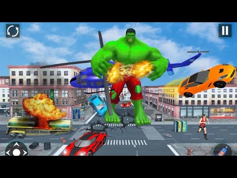 ANGRY GORILLA CITY FIGHTING 3D- CRAZY GORILLA CRASH CITY 🤖