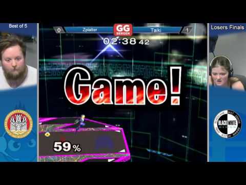 GG Bergen FS XIV - Zplatter (Shiek) vs. Taiki (Peach, Shiek) - Losers Finals - Melee