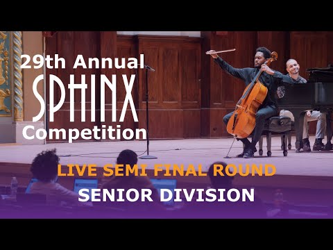 Senior Division Semi Final Round | 29th Annual Sphinx Competition